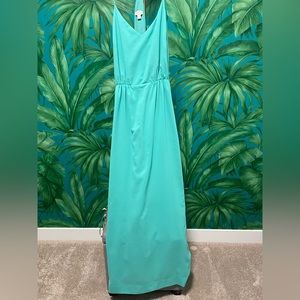 Turquoise Maxi dress